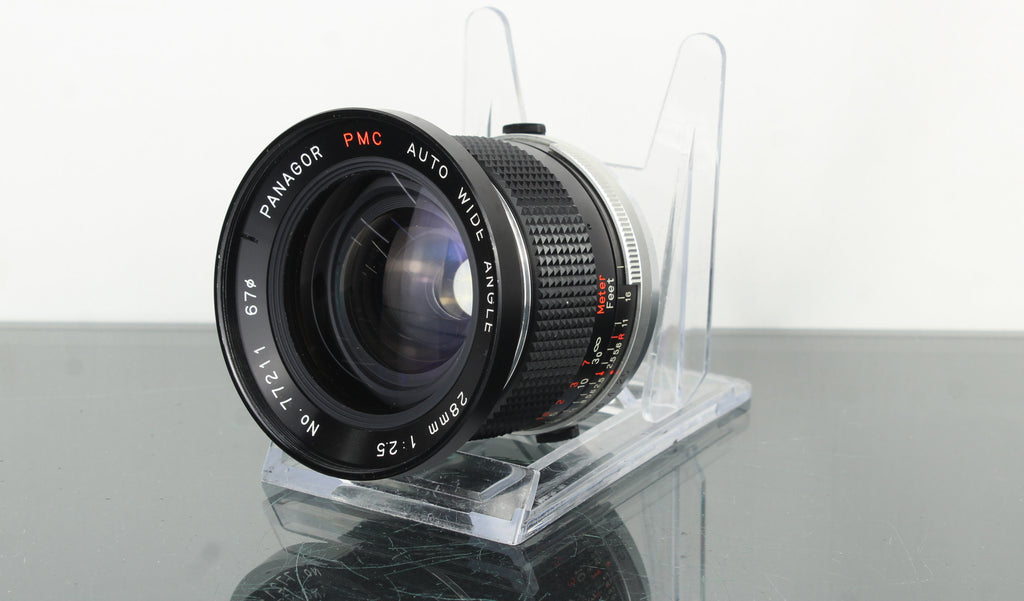 Panagor PMC Auto Wide Angle 28mm f/2.5 Olympus OM Mount