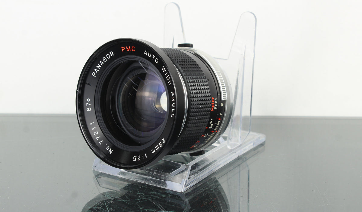 Panagor PMC Auto Wide Angle 28mm f/2.5 Olympus OM Mount