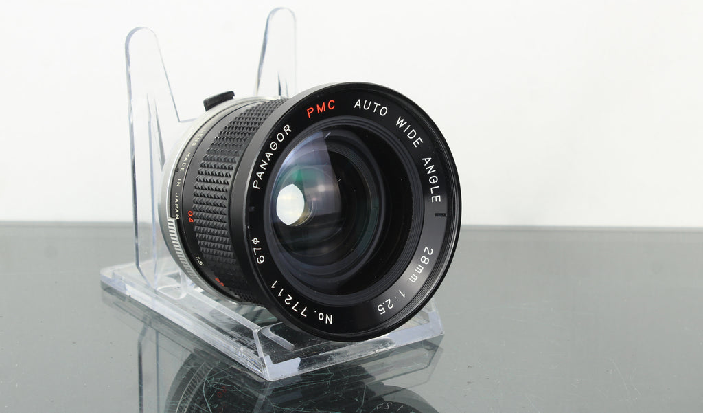 Panagor PMC Auto Wide Angle 28mm f/2.5 Olympus OM Mount