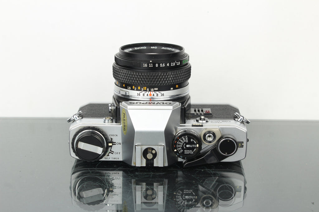 Olympus OM10 + OM 50mm f/1.8