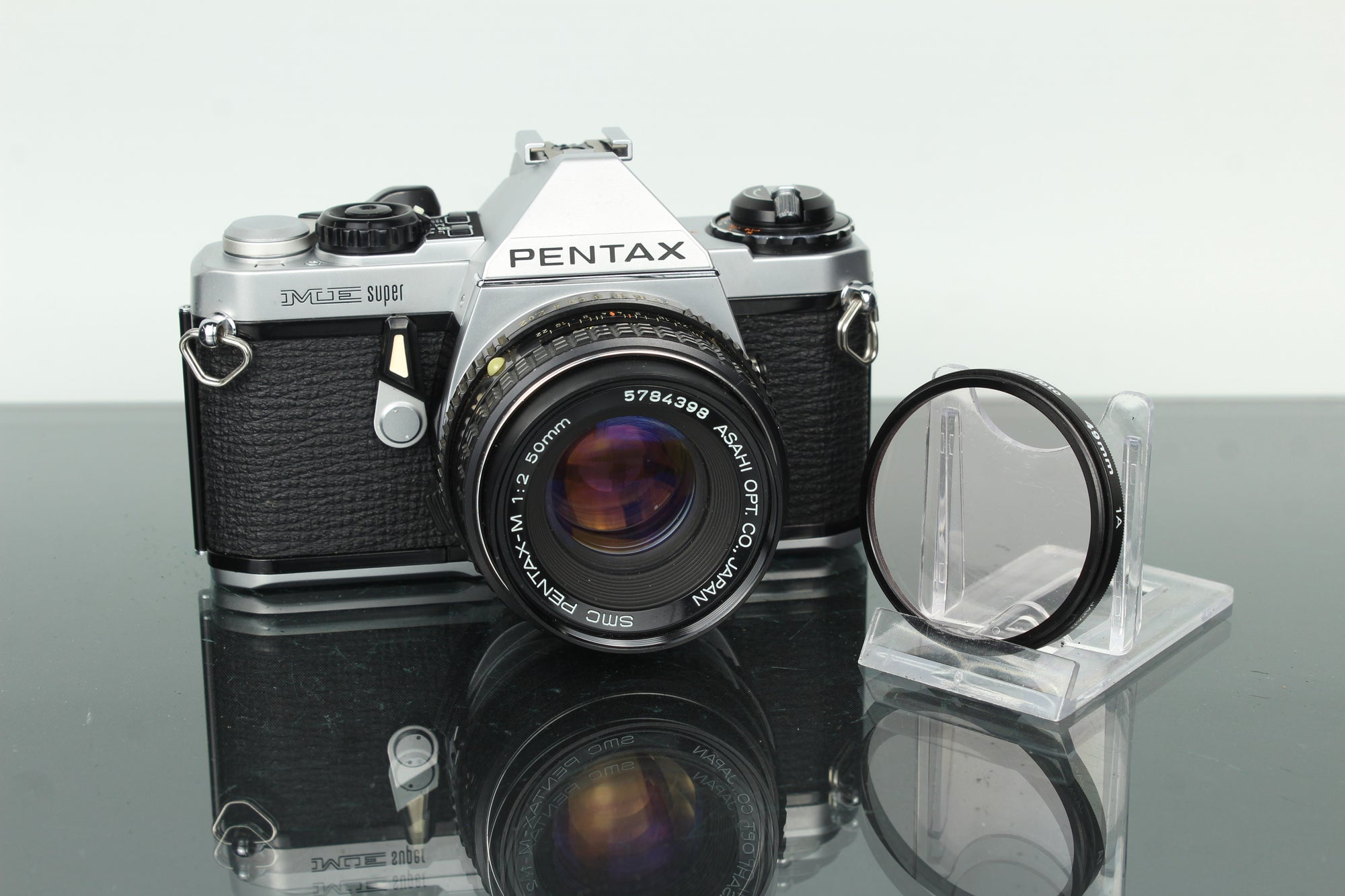 Pentax ME Super + Pentax-M 1:2 50mm