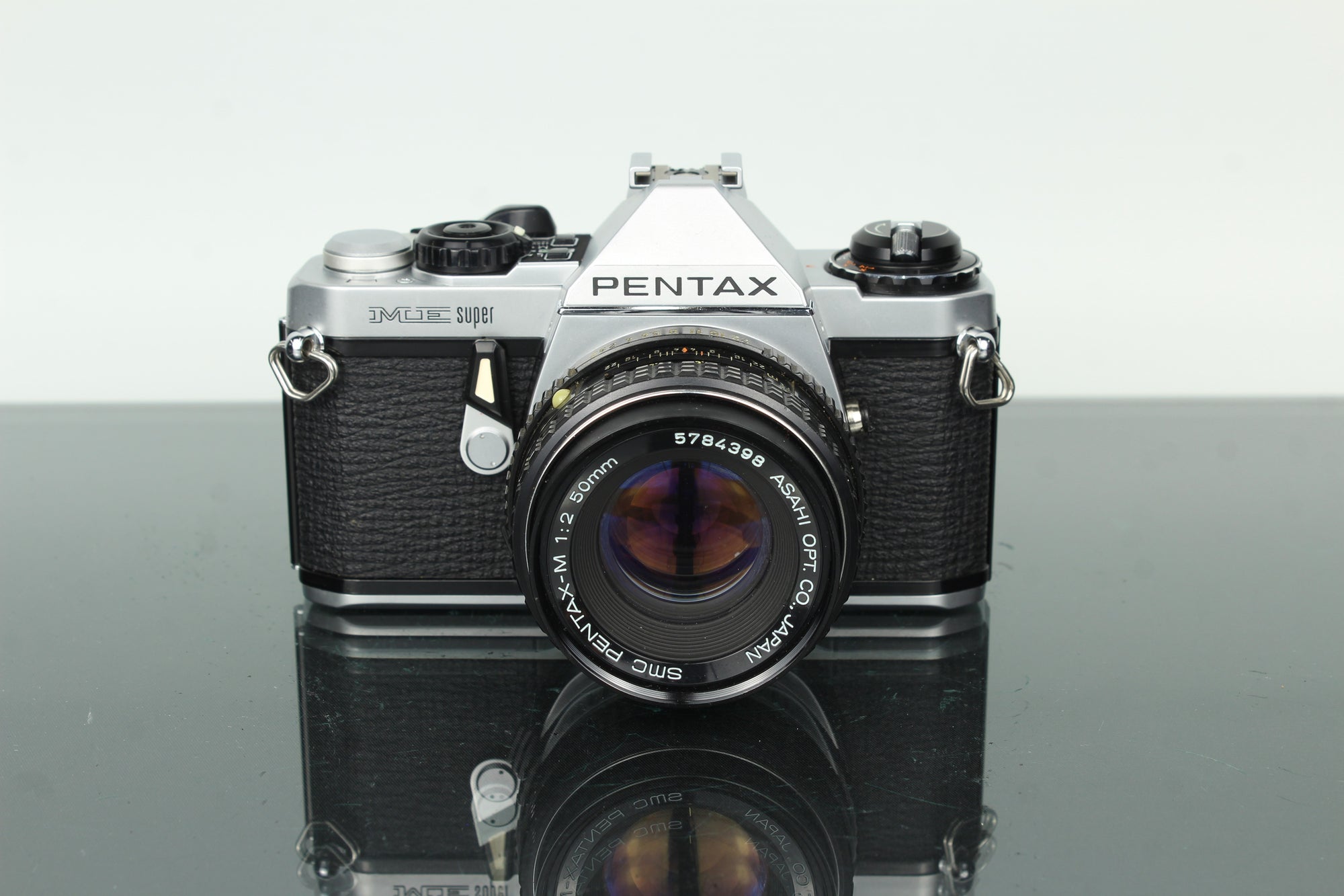 Pentax ME Super + Pentax-M 1:2 50mm