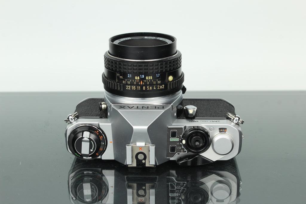 Pentax ME Super + Pentax-M 1:2 50mm