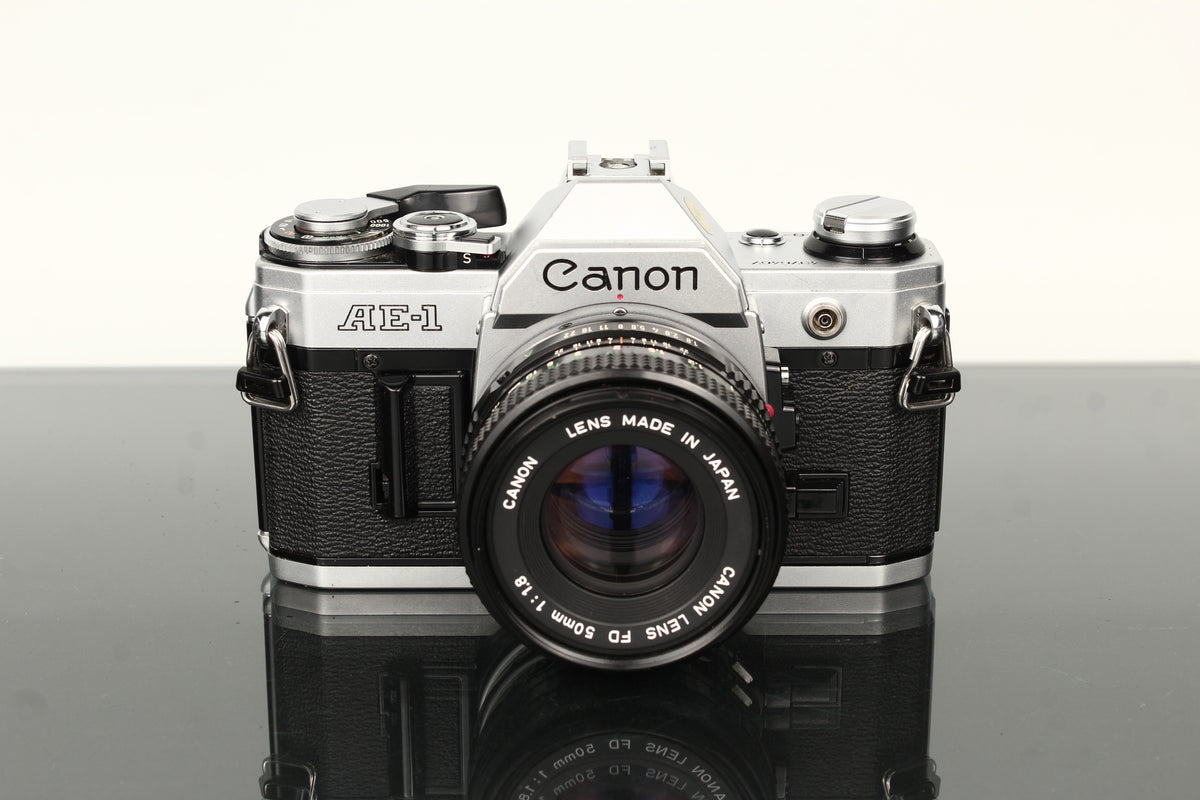 Canon AE-1 + Canon FD 50mm f/1.8