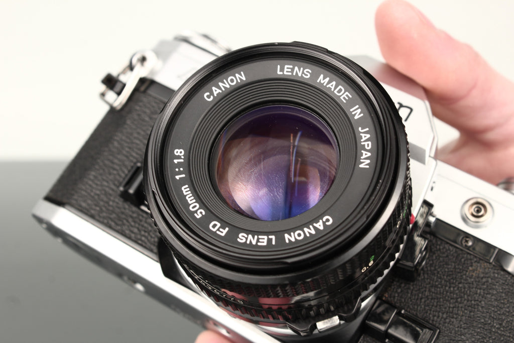 Canon AE-1 + Canon FD 50mm f/1.8