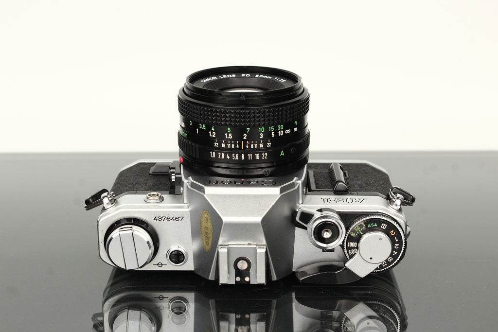 Canon AE-1 + Canon FD 50mm f/1.8