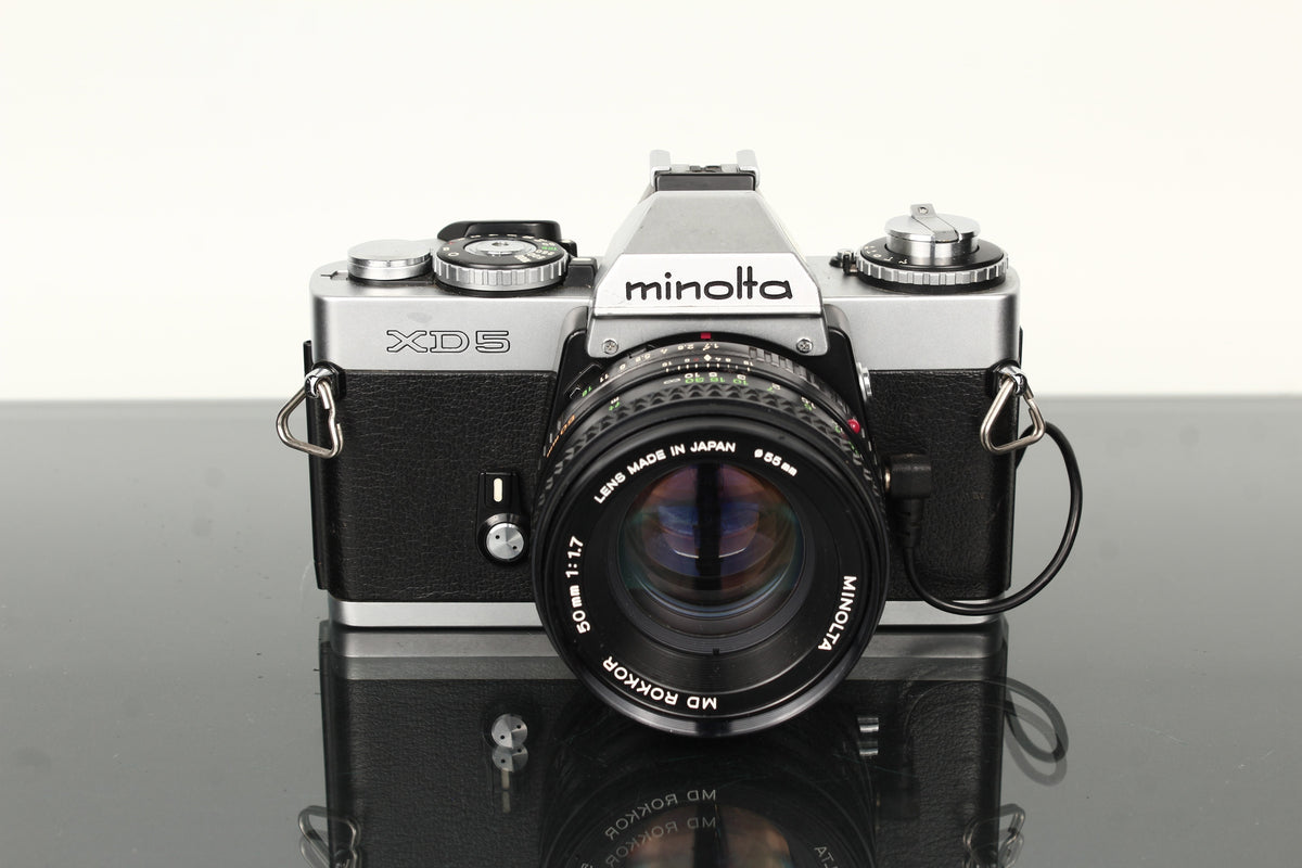 Minolta XD5 Minolta MD Rokkor 50mm f/1.7