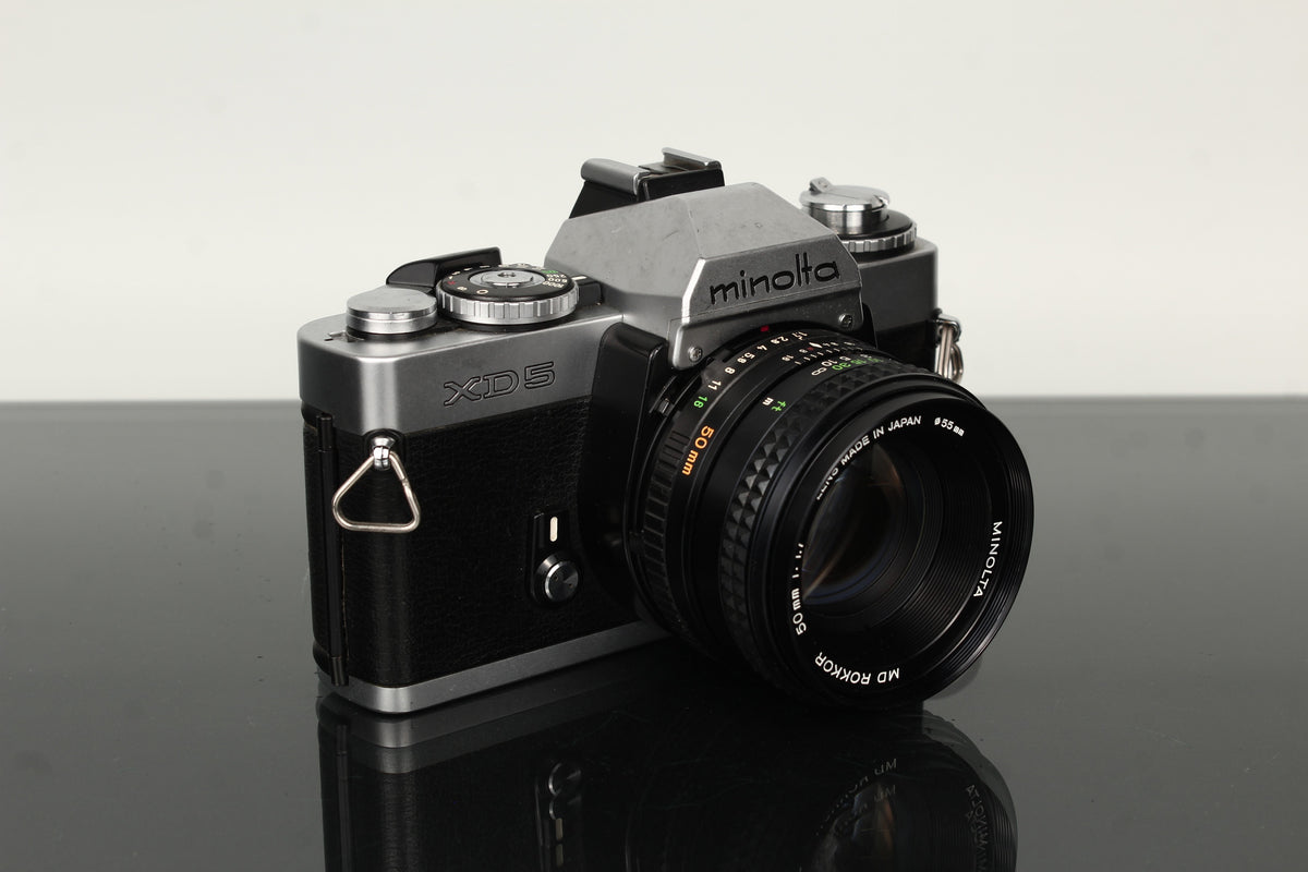 Minolta XD5 Minolta MD Rokkor 50mm f/1.7