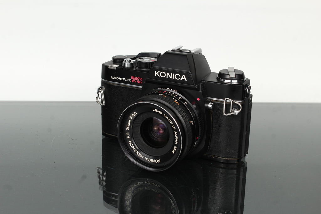 Konica Autoreflex TC + Konica Hexanon AR 28mm F/3.5