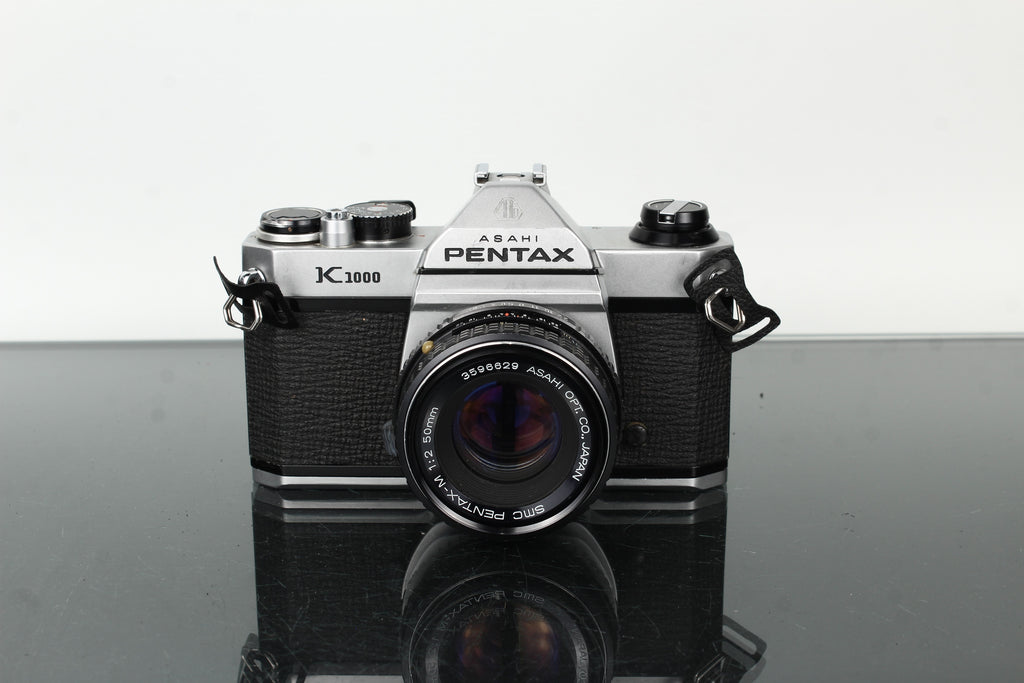 Pentax K1000 + Pentax-M 1:2 50mm
