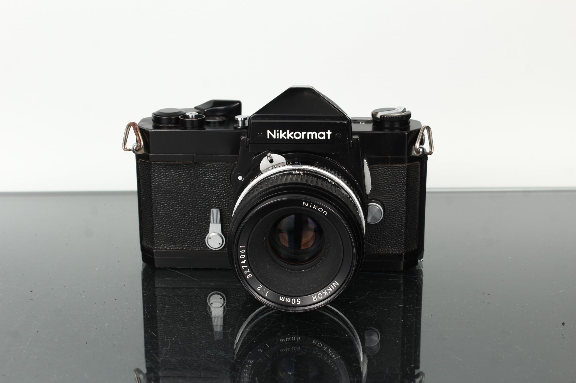 Nikon Nikkormat + Nikkor 1:2 50mm