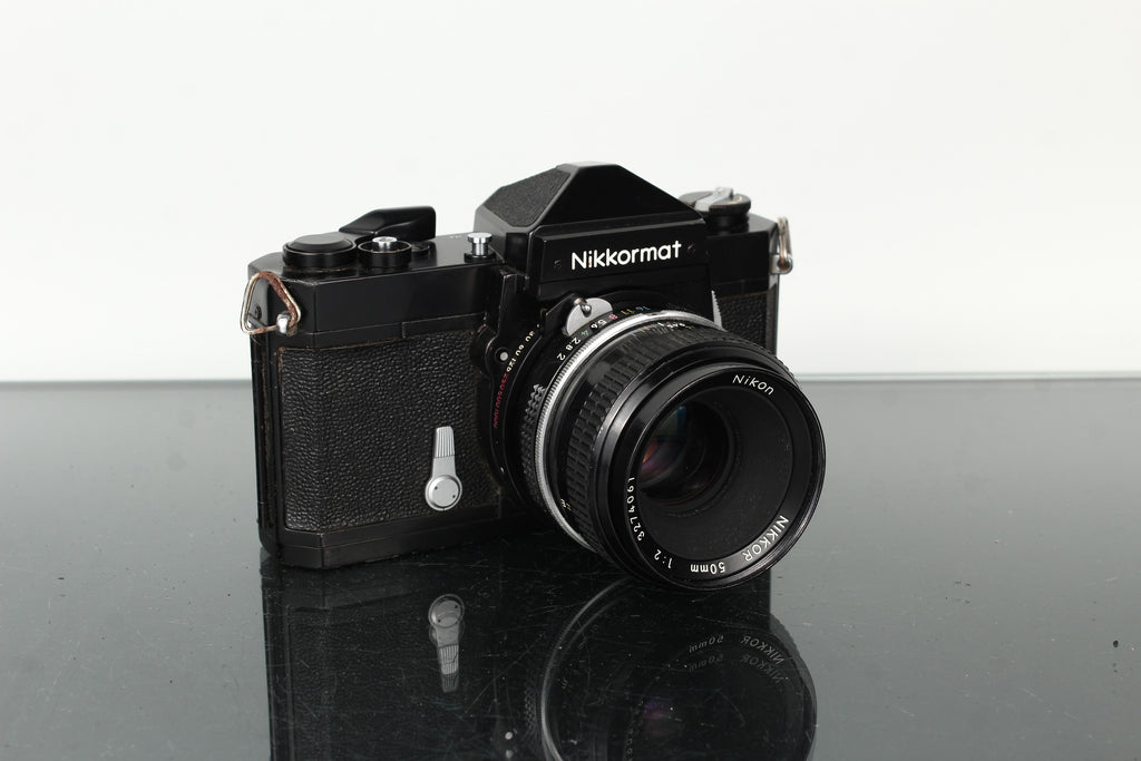 Nikon Nikkormat + Nikkor 1:2 50mm