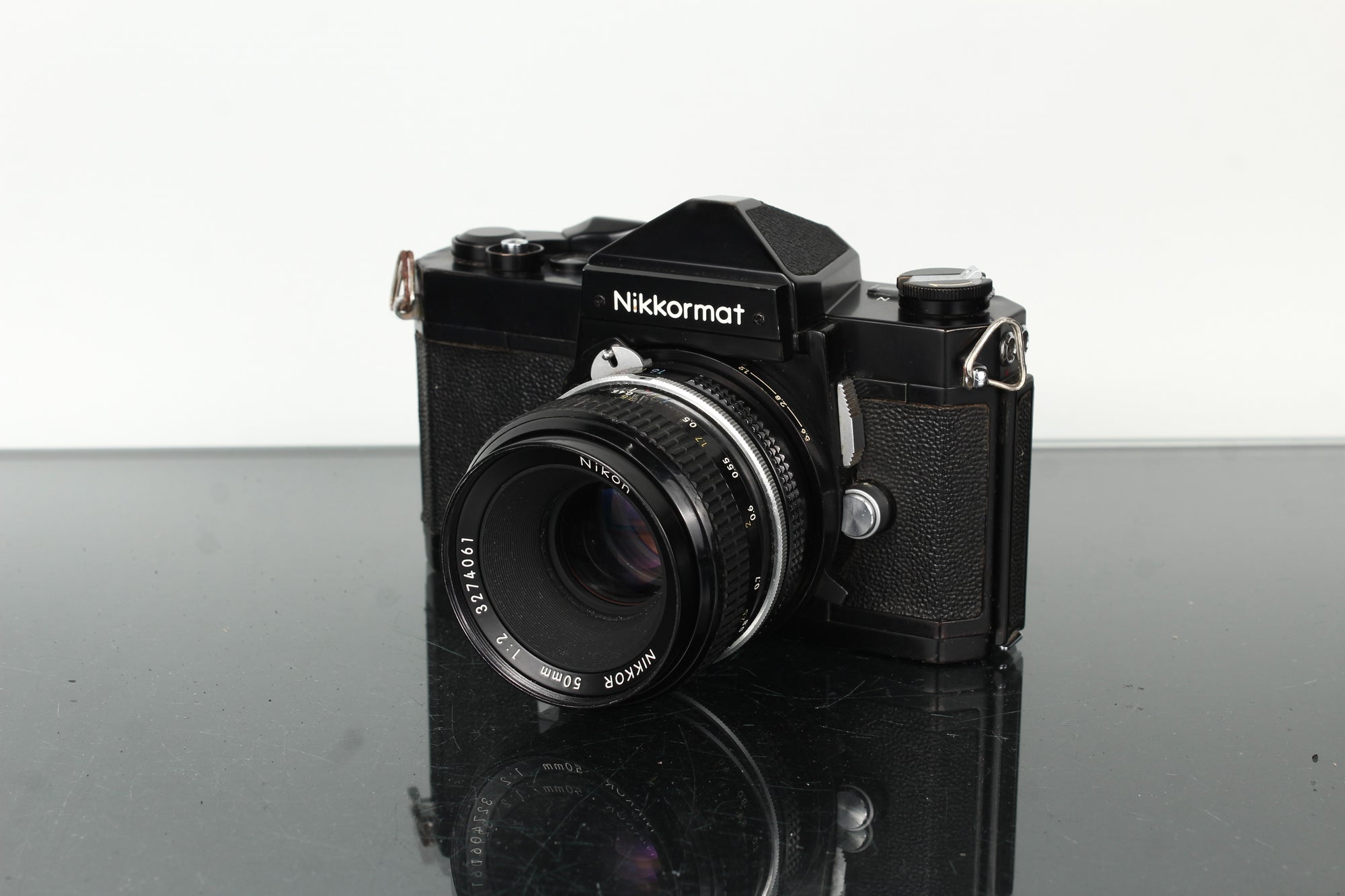 Nikon Nikkormat + Nikkor 1:2 50mm