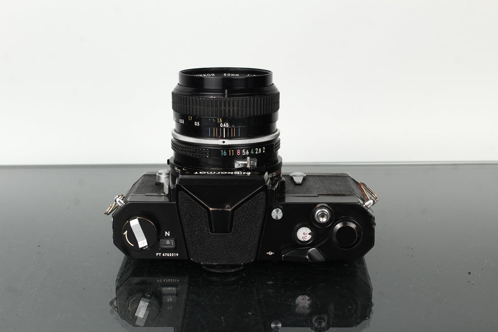 Nikon Nikkormat + Nikkor 1:2 50mm