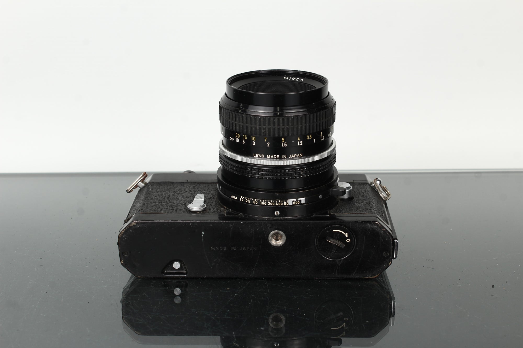 Nikon Nikkormat + Nikkor 1:2 50mm