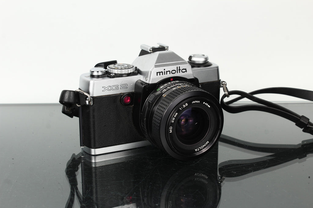 Minolta XG2 + Minolta MD 28mm f/3.5