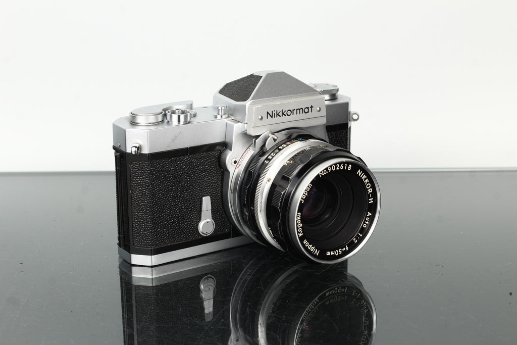 Nikon Nikkormat + Nikkor-H Auto 1:2 50mm