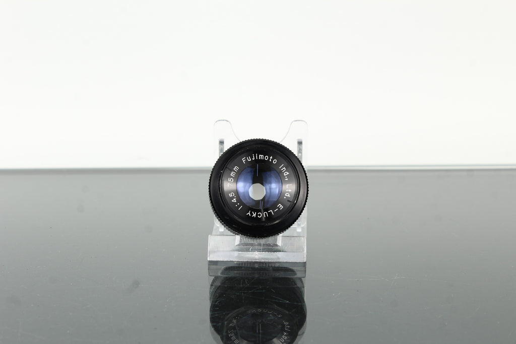 Fujimoto E-Lucky 75mm f/4.5