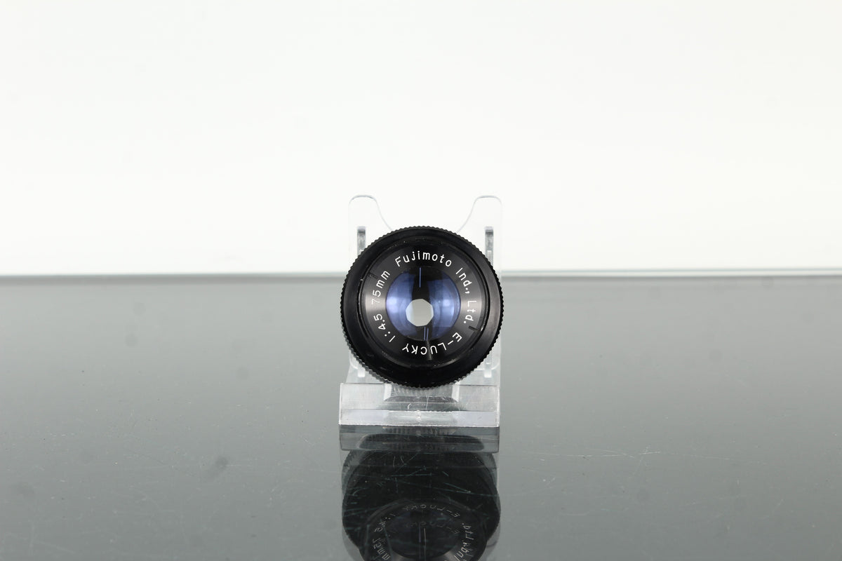 Fujimoto E-Lucky 75mm f/4.5