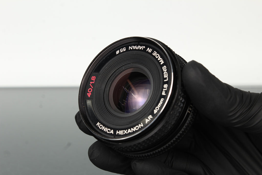 Konica Hexagon AR 40mm 1:1.8
