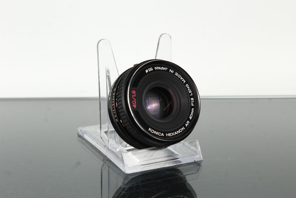 Konica Hexagon AR 40mm 1:1.8