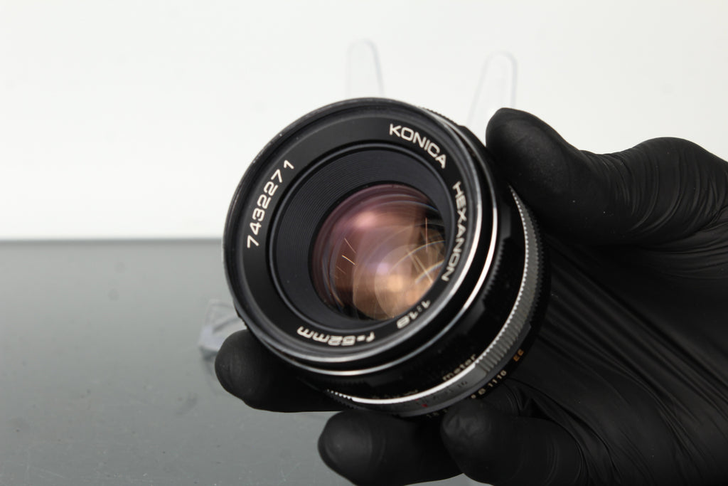 Konica Hexanon 52mm f/1.8
