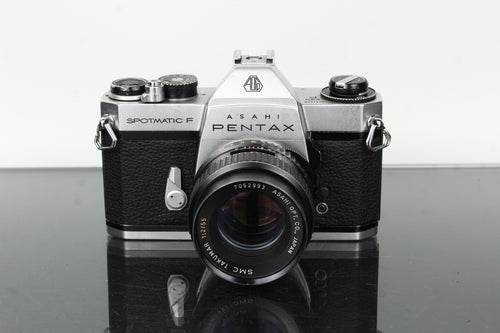 Asahi Pentax Spotmatic F + SMC Takumar 1:2/55