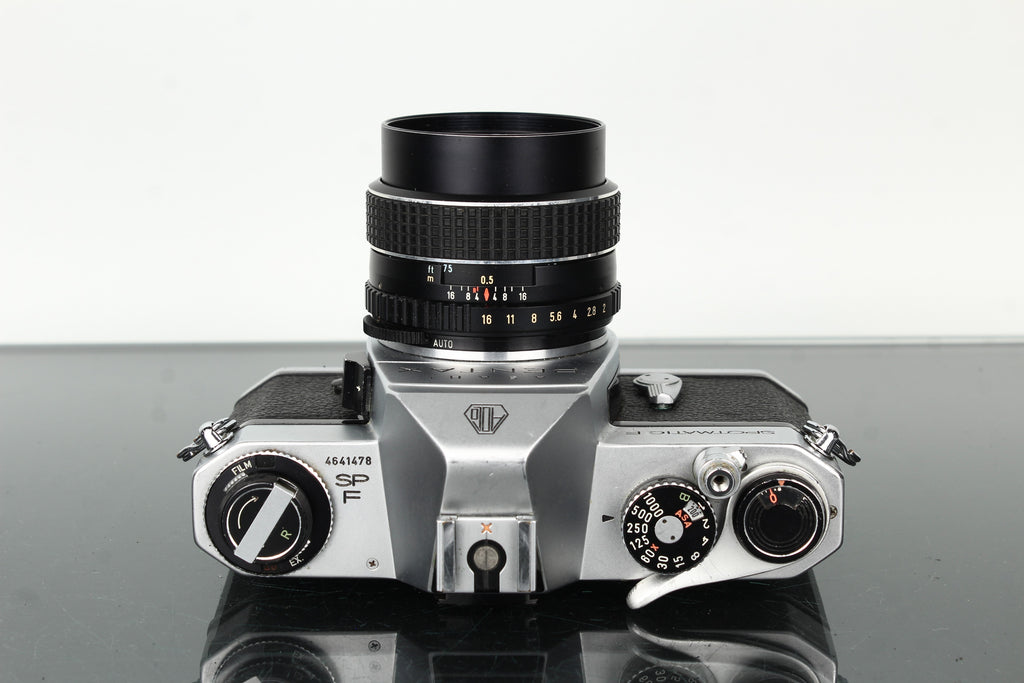 Asahi Pentax Spotmatic F + SMC Takumar 1:2/55