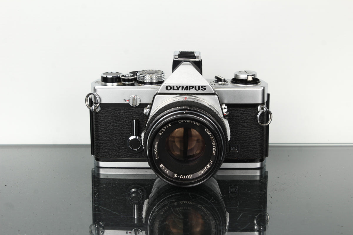 Olympus OM-1N + Olympus OM 1:1.8 F=50mm