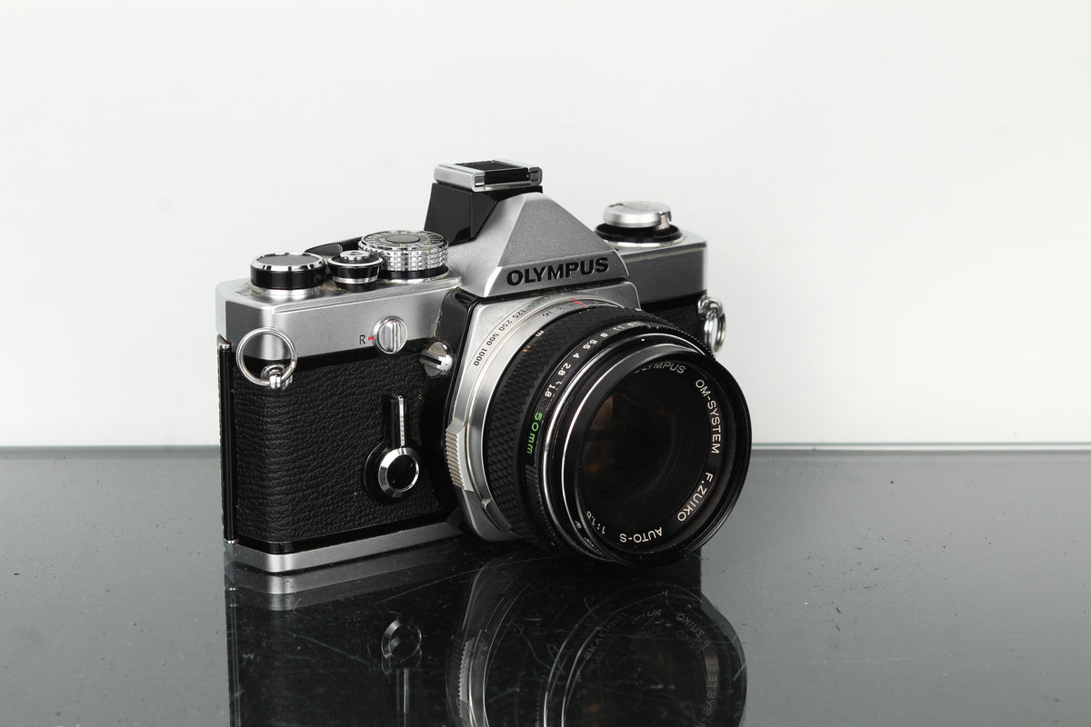 Olympus OM-1N + Olympus OM 1:1.8 F=50mm