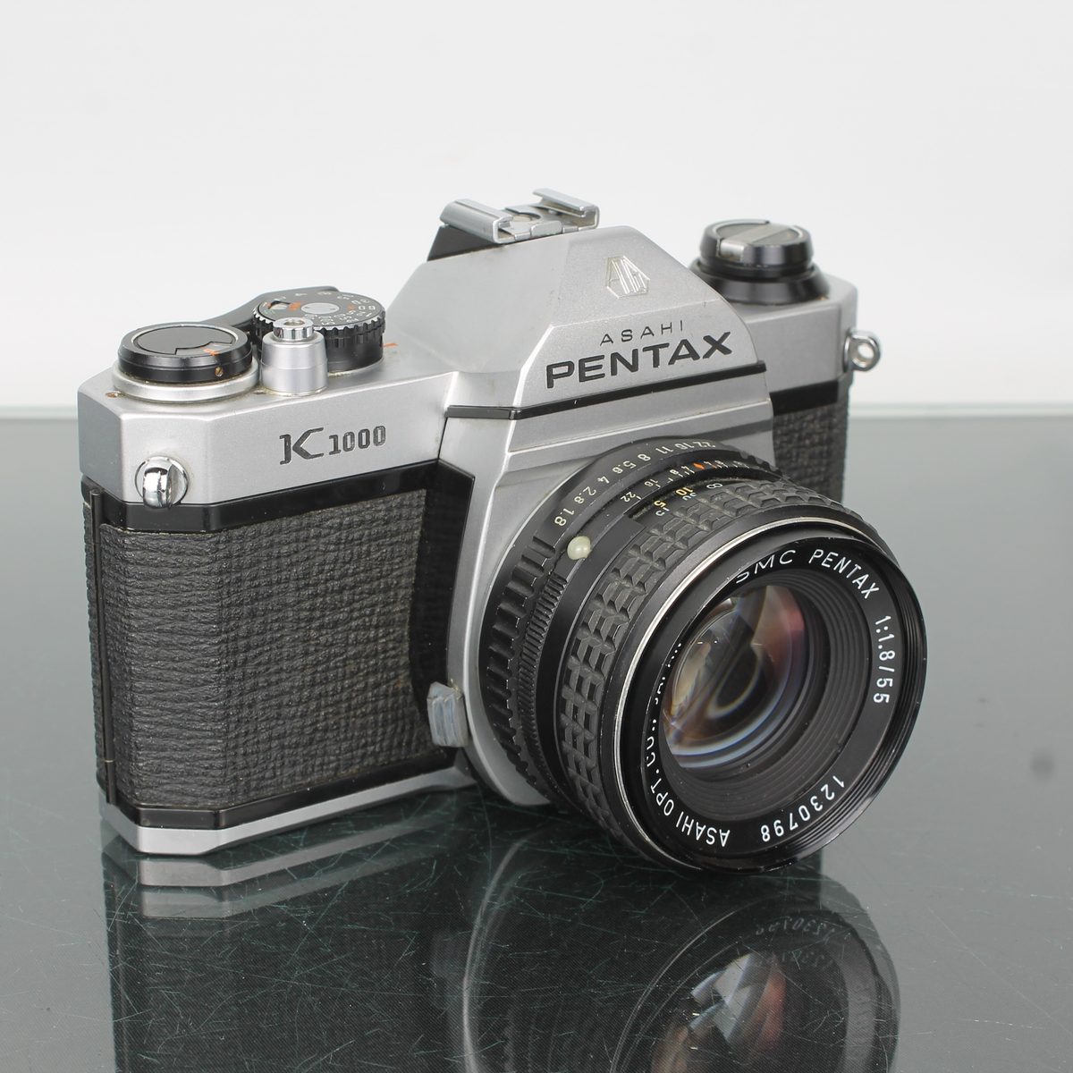 Asahi Pentax K1000 + SMC Pentax 55mm f/1.8