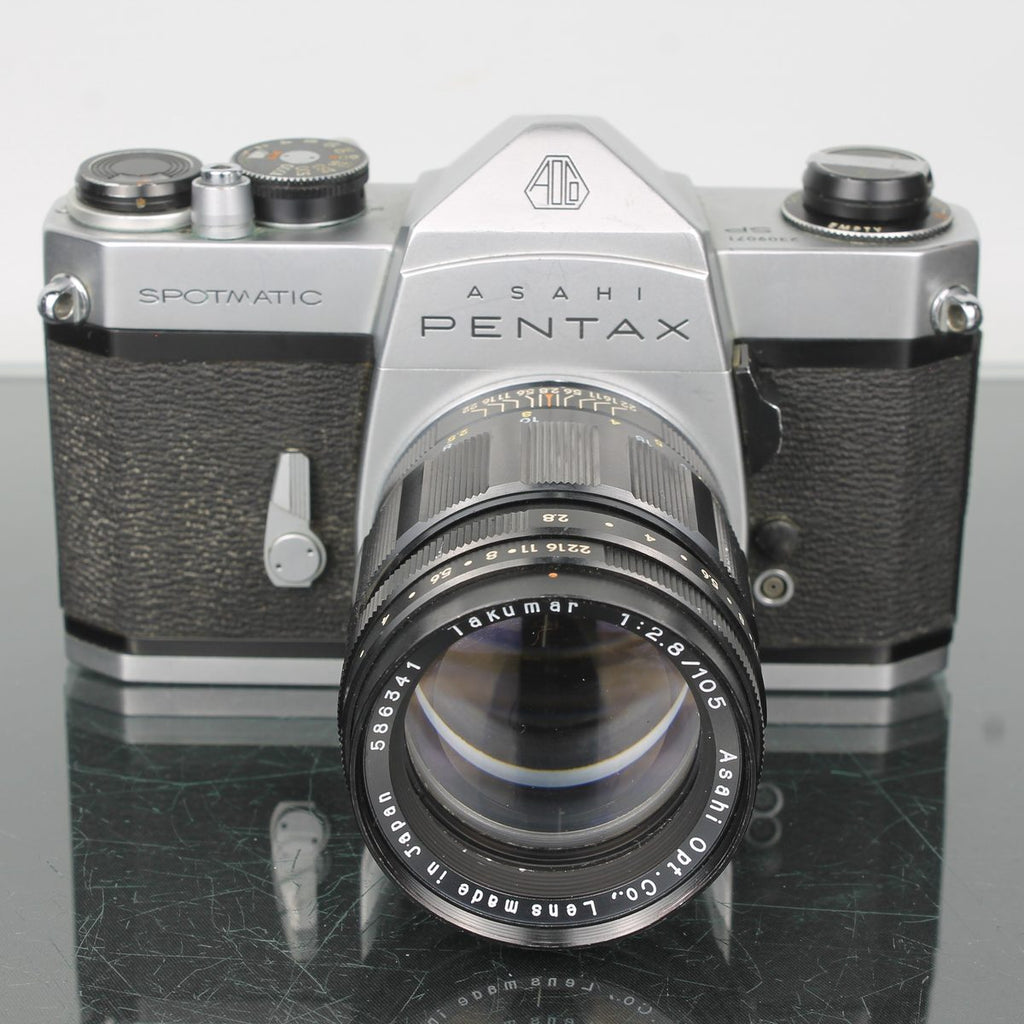 Asahi Pentax Spotmatic + Takumar 105mm f/2.8