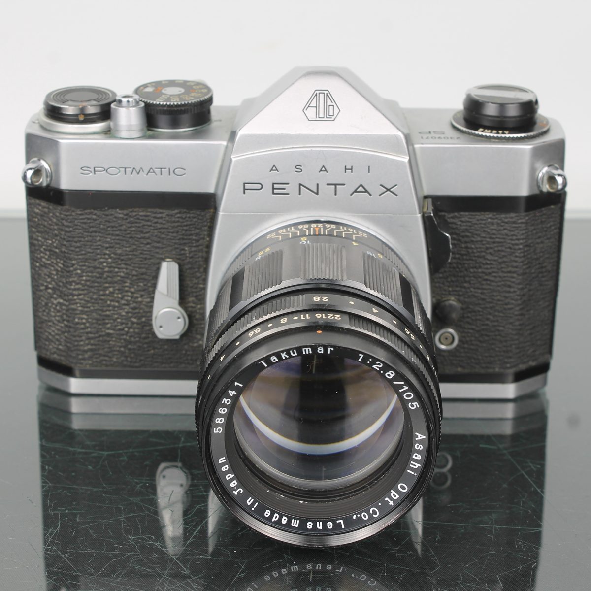 Asahi Pentax Spotmatic + Takumar 105mm f/2.8