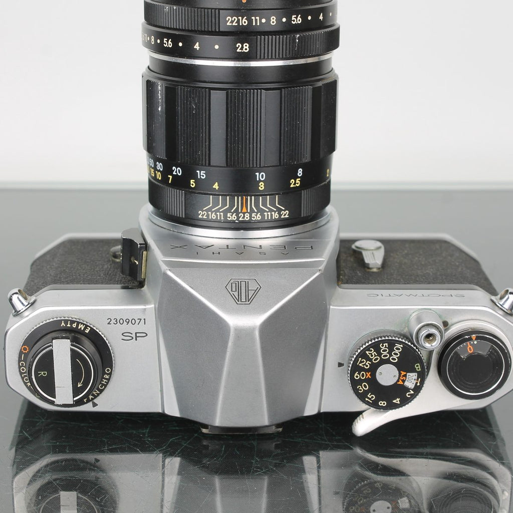 Asahi Pentax Spotmatic + Takumar 105mm f/2.8