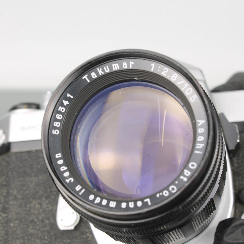 Asahi Pentax Spotmatic + Takumar 105mm f/2.8