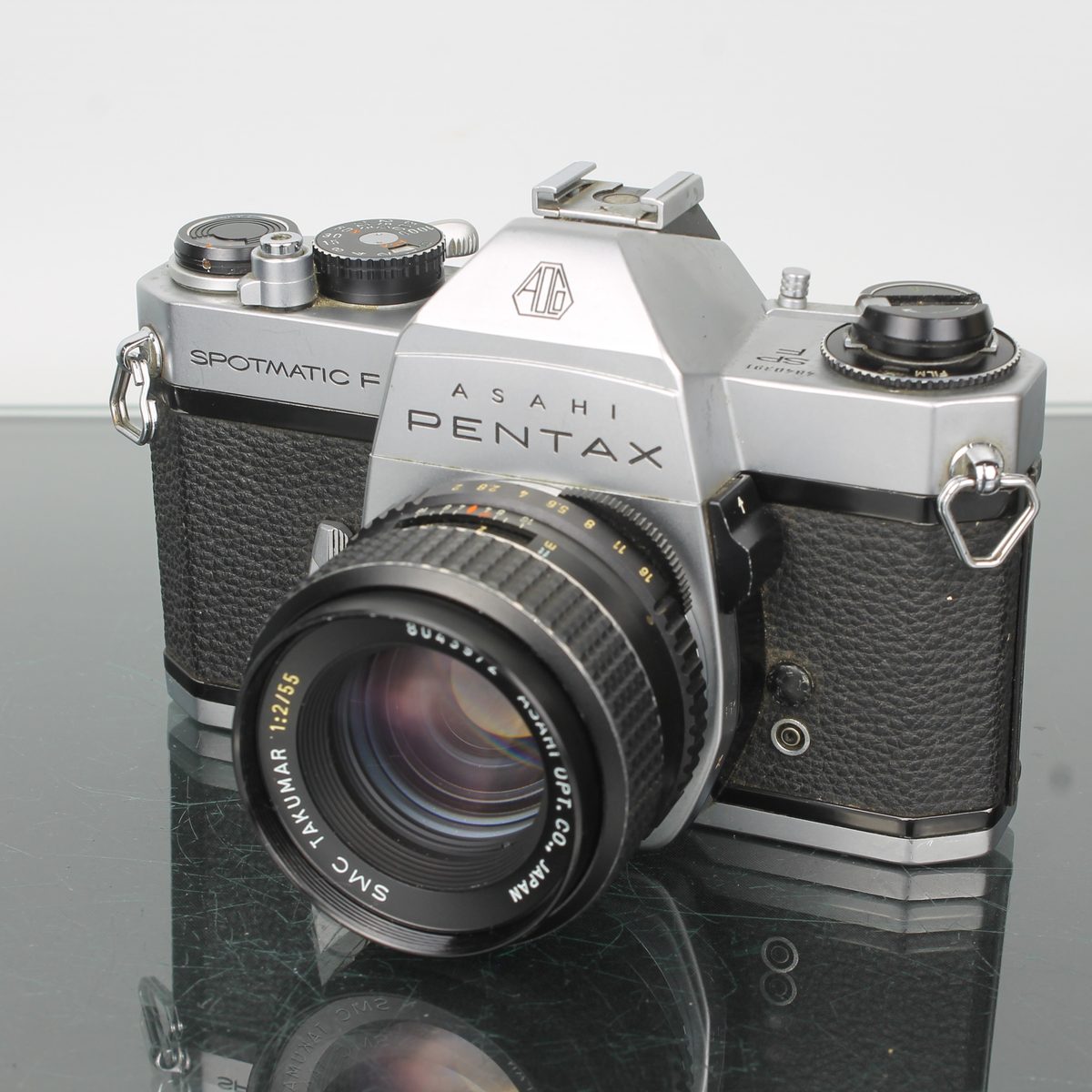 Pentax Spotmatic F + SMC Takumar 55mm f/2 Film SLR Camera – Dutch