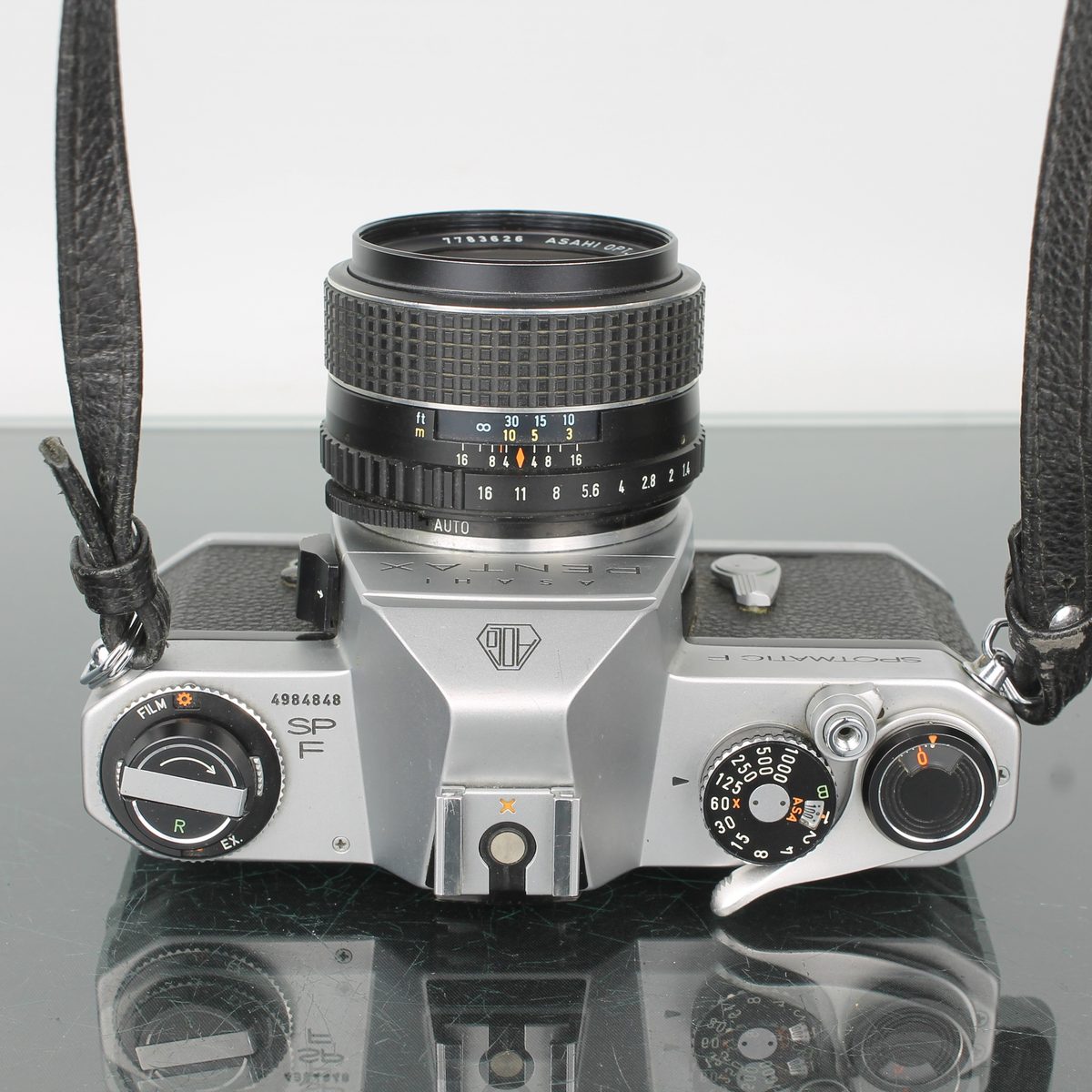 Asahi Pentax Spotmatic F Film Camera + SMC Takumar 50mm f/1.4