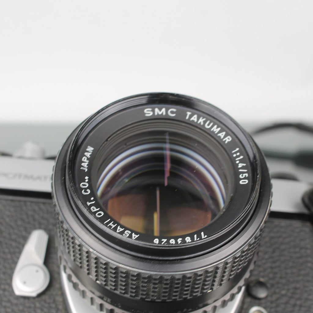 Asahi Pentax Spotmatic F + SMC Takumar 1:1.4/50