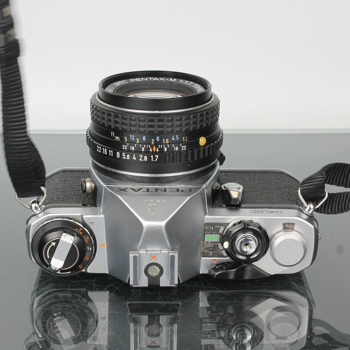 Pentax ME SUPER 35mm SLR Film Camera with 50mm f/1.7 Lens – Dutch 