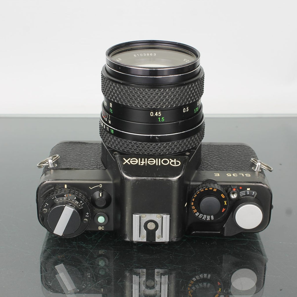 Rolleiflex SL35 E + COLOR-Ultron 1.4/55