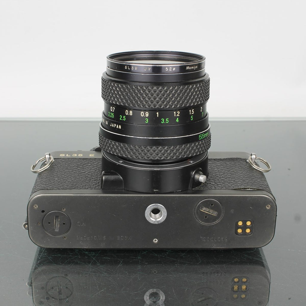 Rolleiflex SL35 E + COLOR-Ultron 1.4/55