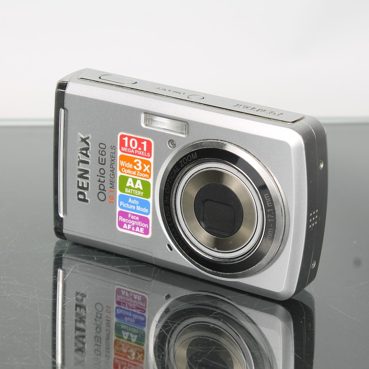 Pentax Optio E60 Digital Compact Camera - 10.1MP – Dutch|Thrift