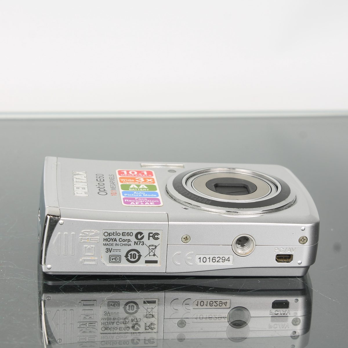 Pentax Optio E60 Digital Compact Camera - 10.1MP – Dutch|Thrift