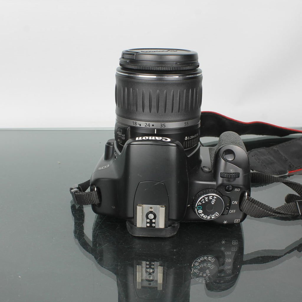 Canon EOS 450D + Canon EF-S 18-55mm f/3.5-5.6