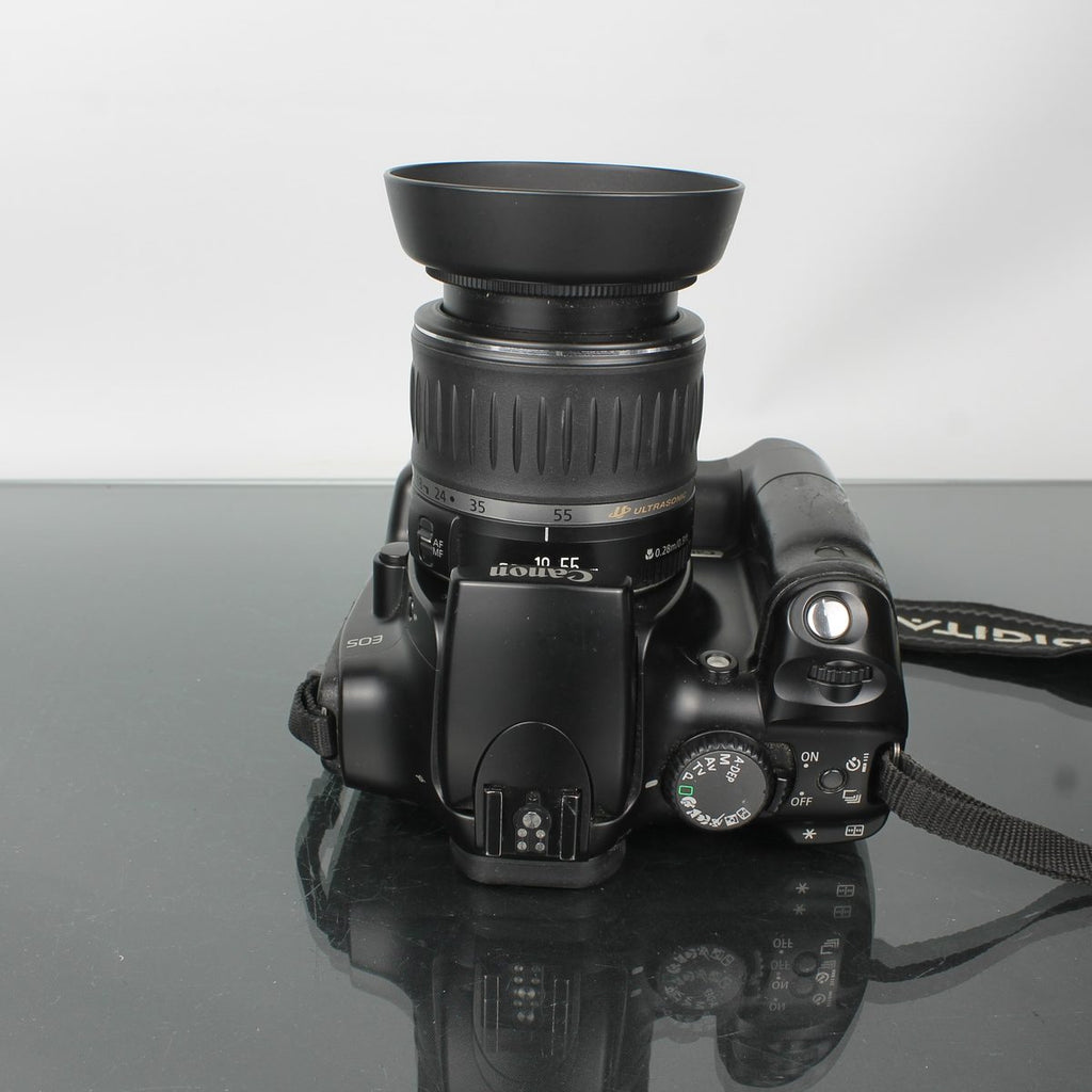 Canon EOS 300D + EF-S 18-55mm f/3.5-5.6