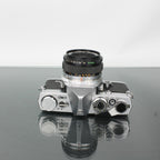 Olympus OM-1 + Olympus Auto-S 50mm f/1.8