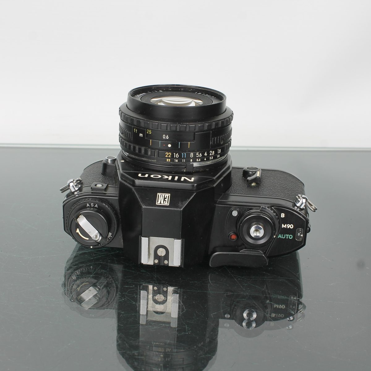 Nikon EM + Nikon Series E 50mm 1:1.8