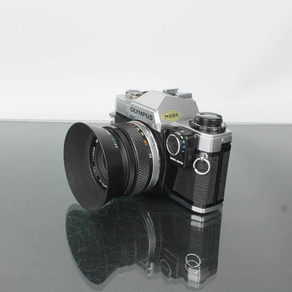 Olympus OM10 + Olympus Auto-W 1:3.5 f=28mm
