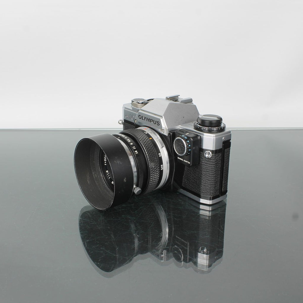 Olympus OM-10 + Olympus Auto-S 1:1.8 f=50mm