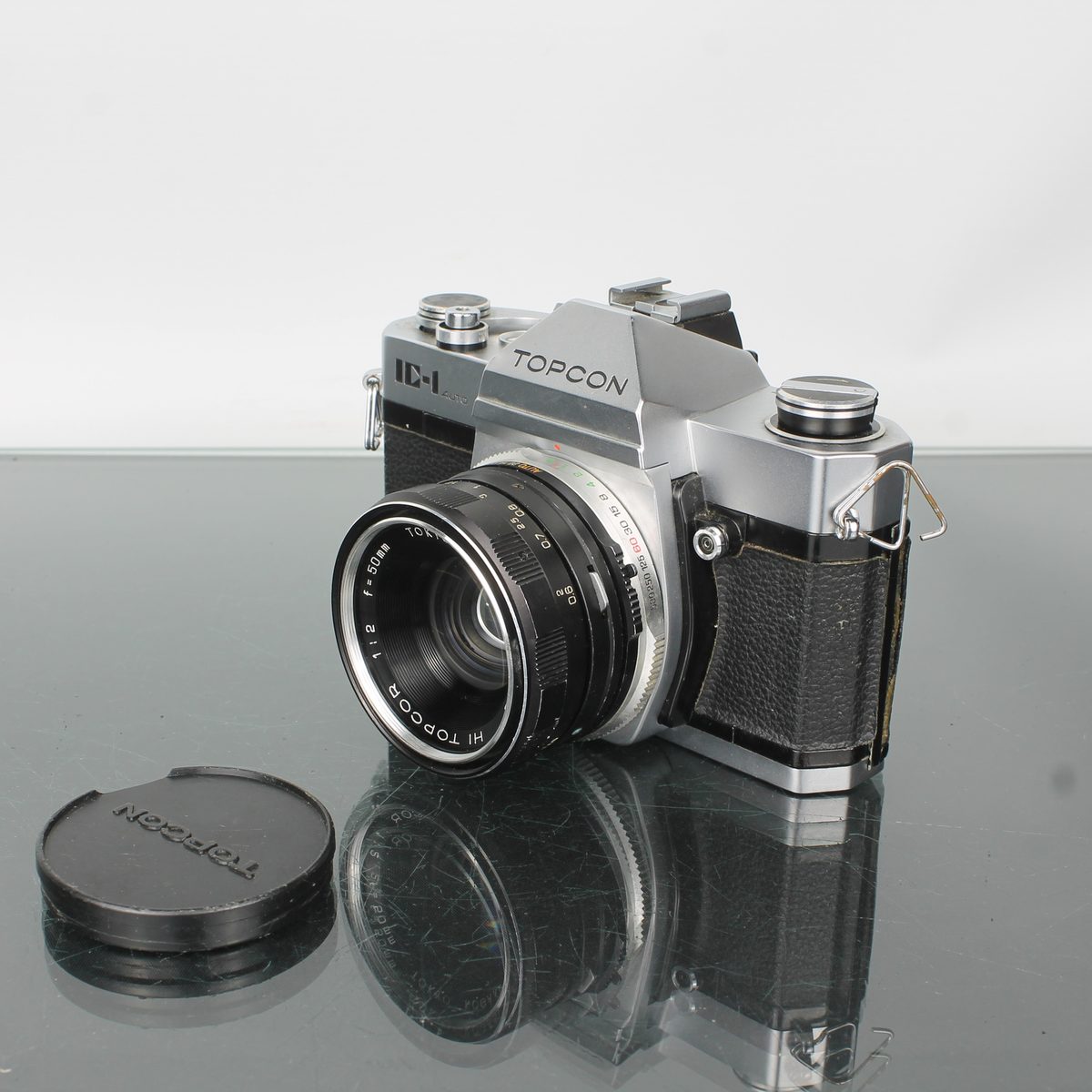 Topcon IC-1 Auto SLR Film Camera Kit with Topcor 50mm f/1.8 Lens
